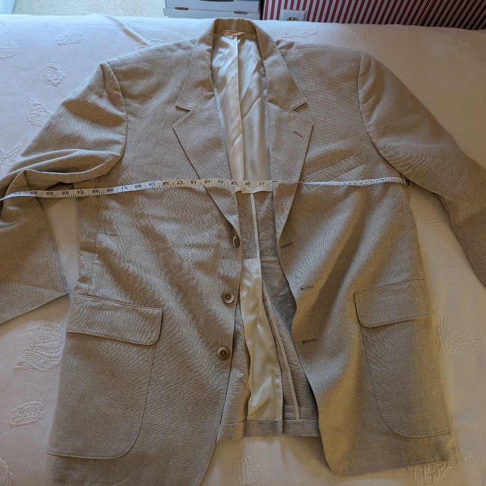 Linen sport coat